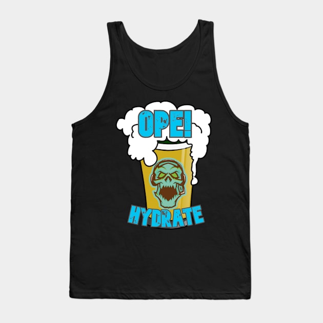 OPE! HYDRATE Tank Top by NecroVocals